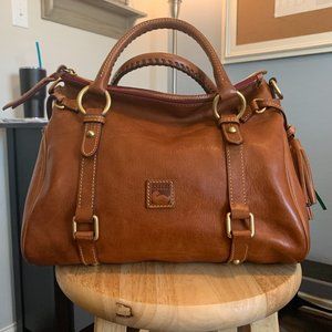 Dooney & Bourke Florentine Natural Leather Satchel